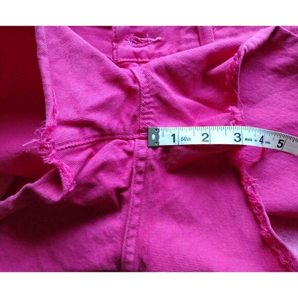 Polo Ralph Lauren Shorts 32 Crosby Relaxed Pink Raw Hem - Picture 11 of 15